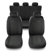 Housses de siège adaptées pour Audi A1 I, II (2010-2019) - housse siege voiture universelles - couverture siege - UNE-1