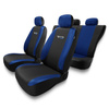 Housses de siège adaptées pour Peugeot 508 I, II (2011-....) - housse siege voiture universelles - couverture siege - TG-BL