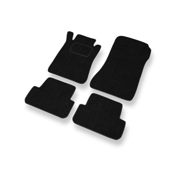 Tapis de Sol Feutres adapté pour Mercedes-Benz CLK A209, C209 Coupé (2003-2009) 
