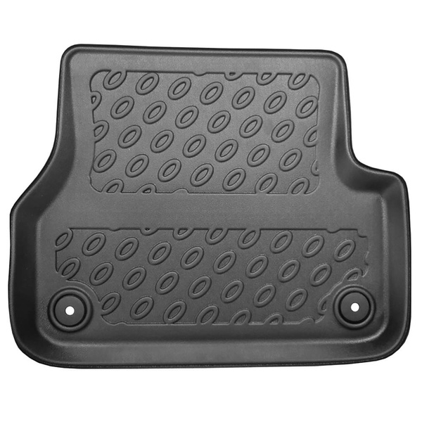 Kit tapis de coffre et tapis de voiture TPE pour: Audi A6 C7 Avant (09.2011-08.2018) - modèle avec système de rails de fixation dans le coffre;aussi pour les version Quattro