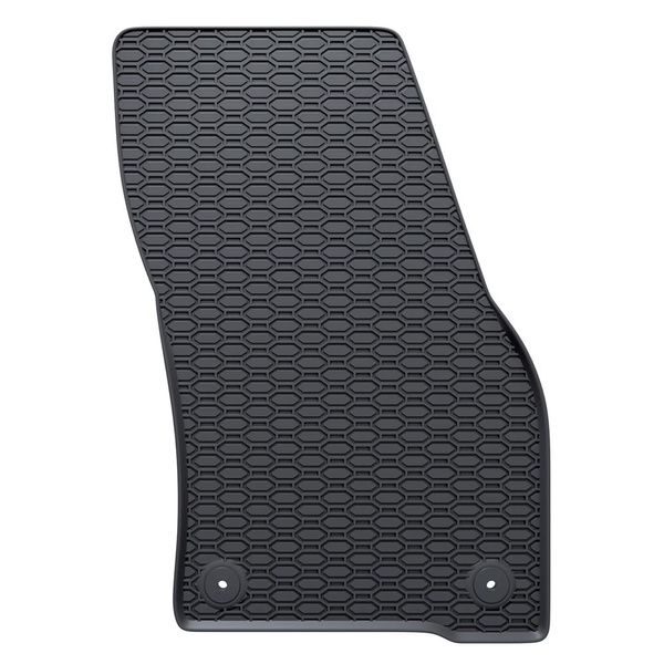 Tapis de sol en caoutchouc adapté pour Volkswagen Tiguan III Crossover (2024-....) - tapis de voiture - noir - 4 pcs.