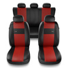 Housses de siège adaptées pour Peugeot 207 (2006-2013) - housse siege voiture universelles - couverture siege - XL-RD