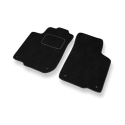Tapis de Sol Velours adapté pour Skoda Octavia I Break, Liftback (1996-2010) - Premium tapis de voiture - noir