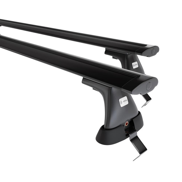 Barres de toit en aluminium adapté pour Ford Mondeo mk IV Break (2007-2014) - Porte-Bagages de Voiture noir - toit normal