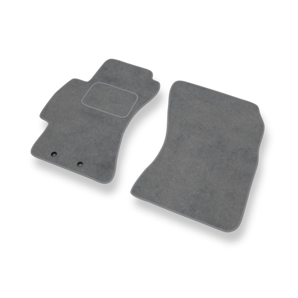 Tapis de Sol Velours adapté pour Subaru Impreza III Hayon, Berline (2007-2011) - Premium tapis de voiture - gris