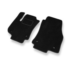 Tapis de Sol Velours adapté pour Opel Zafira B Monospace (2005-2012) - Premium tapis de voiture - noir