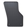 Tapis de sol en caoutchouc adapté pour Cupra Formentor Crossover (2020-....) - tapis de voiture - noir - 4 pcs.