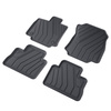 Tapis de sol en TPE adapté pour Toyota RAV4 V SUV (2019-....) - tapis de voiture - noir