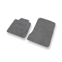 Tapis de Sol Velours adapté pour Renault Vel Satis Hayon (2001-2009) - Premium tapis de voiture - gris