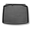 Tapis de coffre adapté pour Skoda Rapid Ambition, Elegance Spaceback (10.2013-03.2019) - bac de coffre - protection de coffre voiture - coffre inférieur (sans / sous le plancher multi-fonctions)