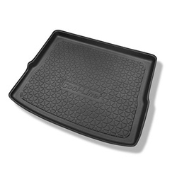 Tapis de coffre adapté pour BMW X1 F48, U11 SAV (10.2015-09.2022) - bac de coffre - protection de coffre voiture - banquette arrière coulissante (arrière - avant); non pour version Plug-in hybride