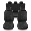 Housses de siège adaptées pour Mazda CX-5 I, II (2011-2019) - housse siege voiture universelles - couverture siege - UNE-GR