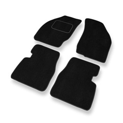 Tapis de Sol Velours adapté pour Suzuki Baleno I Break, Hayon, Berline (1995-2003) - Premium tapis de voiture - noir