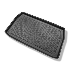 Tapis de coffre adapté pour Mitsubishi Grandis Monospace (2004-2011) - bac de coffre - protection de coffre voiture - 7 places; 3e rangée soulevée (pour l'espace derriere la 3e rangée de sieges)