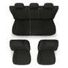 Housses de siège adaptées pour Audi A4 B5, B6, B7, B8, B9 (1995-2024) - housse siege voiture universelles - couverture siege - RSL-B