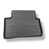 Tapis de sol en TPE adapté pour Toyota C-HR I, II SUV (01.2017-....) - non pour version Plug-in hybride - tapis de voiture - noir