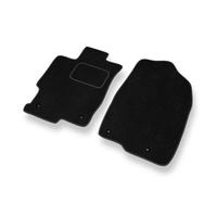 Tapis de Sol Velours adapté pour Mazda 6 II (2007-2012) - Premium tapis de voiture - noir