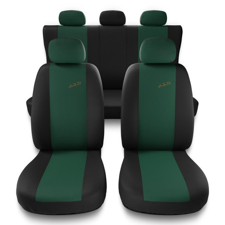 Housses de siège adaptées pour Alfa Romeo Giulia II (2015-2019) - housse siege voiture universelles - couverture siege - X.R-GR