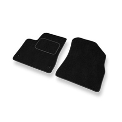 Tapis de Sol Velours adapté pour Peugeot 5008 I Monospace (2009-2016) - Premium tapis de voiture - noir