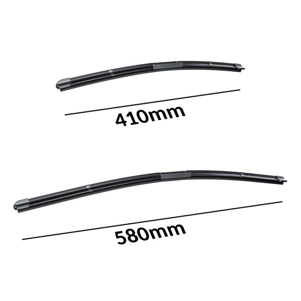 Balais d'essuie-glace de pare-brise adaptés pour Alfa Romeo Spider Cabriolet (03.2006-2010) - balais plat