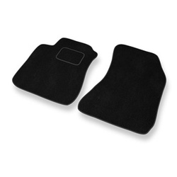 Tapis de Sol Velours adapté pour Alfa Romeo Spider Cabriolet (2006-2010) - Premium tapis de voiture - noir