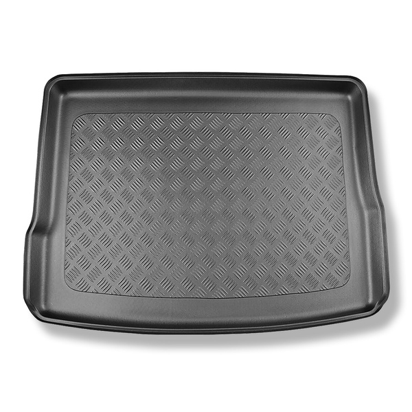 Tapis de coffre adapté pour MG 4 Hayon (09.2022-....) - bac de coffre - protection de coffre voiture - coffre supérieur; plancher amovible en la position la plus basse