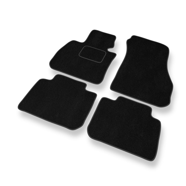 Tapis de Sol Velours adapté pour BMW 2 F45 Active Tourer (2015-2022) - Premium tapis de voiture - noir