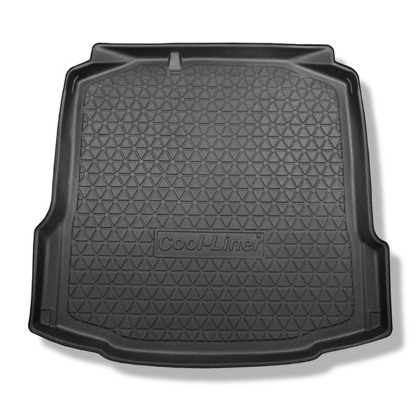 Tapis de coffre adapté pour Seat Toledo IV Liftback (02.2013-05.2019) - bac de coffre - protection de coffre voiture