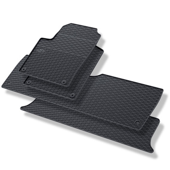Tapis de sol en caoutchouc adapté pour Volkswagen Sharan I Van (1995-2010) - tap