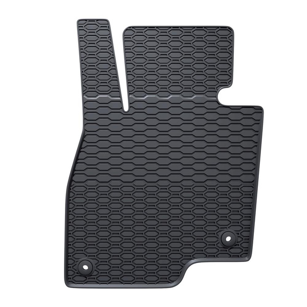 Tapis de sol en caoutchouc adapté pour Mazda 6 III Break (2012-....) - tapis de voiture - noir - 4 pcs.