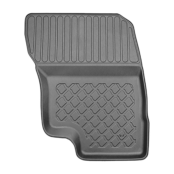 Tapis de sol en TPE adapté pour Mitsubishi Eclipse Cross Plug-in Hybrid SUV (03.2021-....) - tapis de voiture - noir