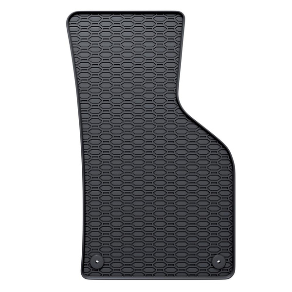 Tapis de sol en caoutchouc adapté pour Volkswagen Golf V Hayon, SW (2003-2008) - tapis de voiture - noir - 4 pcs.