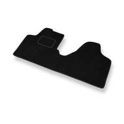 Tapis de Sol Velours adapté pour Toyota ProAce I Van (2013-2016) - Premium tapis de voiture - noir