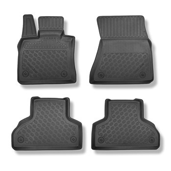 Tapis de sol en TPE adapté pour BMW X6 F16 SAC (11.2014-10.2019) - sans la trois