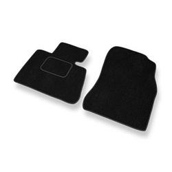 Tapis de Sol Velours adapté pour BMW X5 I E53 SAV (1999-2006) - Premium tapis de voiture - noir