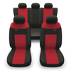 Housses de siège adaptées pour Audi A4 B5, B6, B7, B8, B9 (1995-2024) - housse siege voiture universelles - couverture siege - RSL-RD