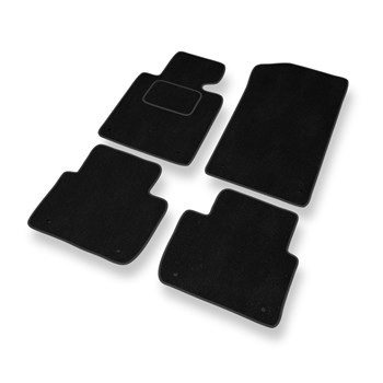Tapis de Sol Velours adapté pour BMW 3 M3 III E46 Compact, Coupé, Cabriolet, Ber