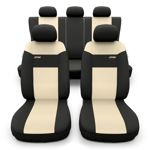 Housses de siège adaptées pour Skoda Kodiaq I, II (2016-....) - housse siege voiture universelles - couverture siege - RSL-BE