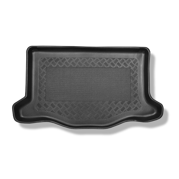 Tapis de coffre adapté pour Honda Jazz III Hayon (09.2015-05.2020) - bac de coffre - protection de coffre voiture