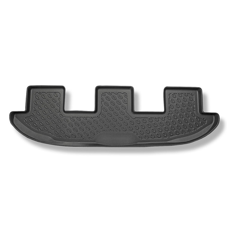 Tapis de sol en TPE adapté pour Volkswagen Sharan II Van (09.2010-03.2022) - 7 sièges - tapis de voiture - noir