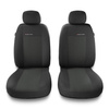 Housses de siège avant adaptées pour Audi A4 B5, B6, B7, B8, B9 (1995-2024) - housse siege voiture universelles - couverture siege conducteur - 2UNE-1