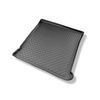 Kit tapis de coffre et tapis de voiture TPE pour: Volkswagen Sharan I Van (1995-08.2010) - 5/7 places; 3e rangée de sieges démontée