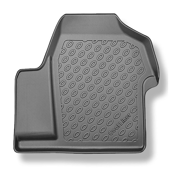 Tapis de sol en TPE adapté pour Peugeot Expert III Van (01.2016-....) - 2/3 sièges; version courte et longue - tapis de voiture - noir
