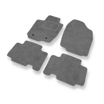 Tapis de Sol Velours adapté pour Toyota RAV4 III SUV (2005-2012) - Premium tapis