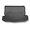 Tapis de coffre adapté pour Nissan X-Trail III T32 SUV (08.2014-....) - bac de coffre - protection de coffre voiture - 7 places; 3me rangée abaissée