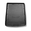 Tapis de coffre adapté pour Audi A6 C7 Avant (09.2011-08.2018) - bac de coffre - protection de coffre voiture - modèles avec système des rails de fixation dans le coffre; aussi pour la version Quattro