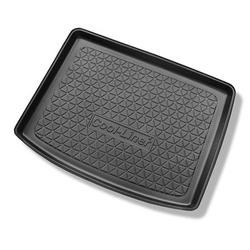 Tapis de coffre adapté pour Skoda Rapid Ambition, Elegance Spaceback (10.2013-03.2019) - bac de coffre - protection de coffre voiture - coffre supérieur (avec plancher multi-fonctions)