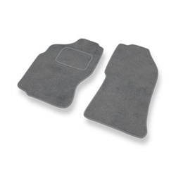 Tapis de Sol Velours adapté pour Nissan Terrano I SUV (1993-2000) 5 portes - Premium tapis de voiture - gris