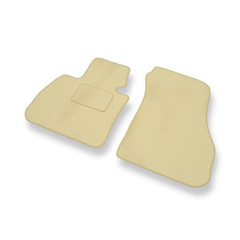 Tapis de Sol Velours adapté pour BMW X2 (2018-....) - Premium tapis de voiture - beige