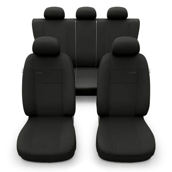 Housses de siège adaptées pour Peugeot 206 (1998-2012) - housse siege voiture universelles - couverture siege - RSL-B